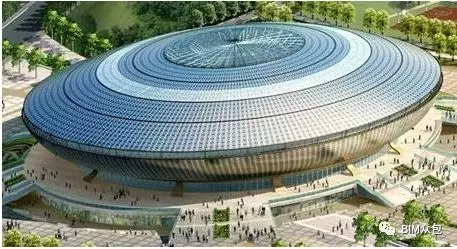 BIM技术在厚街体育馆中的应用的图1